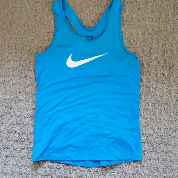 blue youth nike tank top - Picture 1 of 1